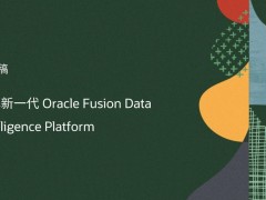 Oracle 推出新一代 Fusion 数据智能平台