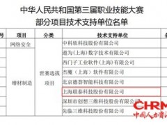 联泰科技入选中国第三届职业技能大赛增材制造项目技术支持单位